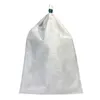 Cadeau cadeau premium faveurs 100pcs sacs transparents de mariage blanc avec cordon de serrage décor à la maison