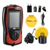 Fishfinder LUCKY FF1108-1CT Draagbare Fishfinder 100M diepte Visalarm Bekabelde visdetector 2,4 inch TFT kleuren-LCD Fishfinder Vislocator 230831