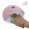 Nail Dryers SUN X12 MAX Professional Drying Lamp for Manicure 66LEDS Gel Polish Machine with Large LCD UV LED 230831