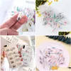 Charms 20pcs komik güzel mini renkli adam kabarık dolgu geometrik sallangılar diy küpe aksesuarları DekorasyonCarmscharms dr dhy9x