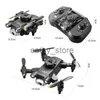 Simulators 4DRC V30 Mini RC Drone WiFi FPV 8K HD Dual Camera 5-sidigt Infraröd hinder Undvikande Integrerad lagringsfällbar quadcopter Toy X0831