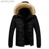 Casaco Masculino De Inverno De Parkas Para Baixo