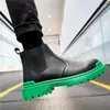 Botas Primavera Hombres Casual Transpirable Estilo Británico HighTop Coreano Moda AllMatch Trabajador Botas Zapatos 230831