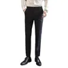 Mens Pants Big Size Formella män Elegant Man Office Work Casual Elastic Cotton Byxor 17 färger Pantalones Hombre 230830