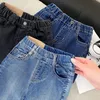 Jeans chłopcy Jeans Spring Baby Allmatch Foreign Style Long Pants Przypadkowy trend dziecięcy P6308 230830