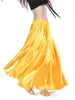 Scen Wear Solid Color Oriental Dancing Modern Dance Kirts Urban High midjeflickan Dräkt Belly Jazz Flamco Dancer Latin Clothes