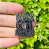 Charms 5pcs Pave cyrronia Bling Black Magy Girl wisiorek do niestandardowej biżuterii do stosu 230831