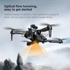 Simulateurs Nouveau K10 Max Drone Trois caméra 4K Professionnel 8K HD Caméra Évitement d'obstacles Photographie aérienne Pliable Quadcopter Cadeau Jouet x0831