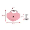 Heart Shaped Concentric Lock Metal Mitcolor Key Padlock Gym Toolkit Package Door Locks Building Supplies Sn3718 Drop Delivery