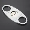 Stainless Steel Cigar Cutter Knife Portable Small Double Blades Cigar Scissors Metal Cut Cigar Devices Tools Smoking Accessories FY2963 831