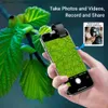 Camcorder APEXEL HD 200X Mikroskop Makroobjektiv für Mobiltelefonvergrößerung Tragbare Tasche mit CPL-Filter LED-Licht iPhone Q230831