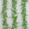 Dekorativa blommor Pretty Artificial Babysbreath Rattan Diy Colorfast Faux Office Home Decor Green Plant