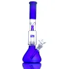 Hookahs 13'' tall approx beaker bong tire styles shape Joint waterpipe with 3.5 approxes downstem 14mm bowl 23 LL