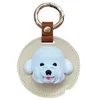 Portachiavi Cordini Portachiavi Fashionself 3D Mticolored Cute Dog Pu Pelle Difesa Lega Regalo Per Ragazza Amica Coppia Miri22 Drop Delive Dhk7E