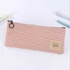 Learning Toys Student Stationery Canvas Pencil Bag Retro School Pencil Bag Office School Supplies Bag Handle Pencil Writing Tool Gift