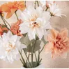Fleurs décoratives fleur artificielle Lotus en soie maison fête Table de mariage décor faux petit bricolage Mini Bouquet Arrangement Floral