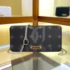 Chain wallet crossbody Designer Shoulder Bags Woman handbag Leather Fashion Classic Envelope Chain bag purse Designer phone bag Woc shoulder clutch bag