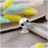 Encantos 10 Pcs Engraçado e Divertido Luminoso Fantasma Alienígena Pingente Colar Criativo DIY Jóias Acessórios Handmade Material PackageCharms Drop Dh9Z1