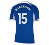 2023 2024 Palmer Caicedo Nkunku Jackson Soccer Jersey Disasi 23 24 Enzo Fernandez Mudryk James Sterling Cucurella Football Shirt Men barnuppsättningar