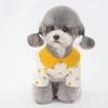 Abbigliamento per cani Piccoli vestiti di cotone Maglietta carina a pois Autunno Inverno Felpe con cappuccio per animali Cucciolo Yorkshire Pomerania Bichon Barboncino Schnauzer Abbigliamento