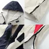 Mens Jackets Japanese Varsity Jacket Men Street Patchwork Color Block Windbreaker Coats Women Spring Thin Zipper Half Fashion College 230831