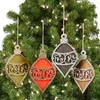 Christmas Decorations Wooden Ornaments Tree Craft Scene Decor To Create A Atmosphere Solid Wood On The Door Or Window