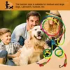 Dog Collars Waist Leash Running For Walking Dogs Portable Training Traction Rope Dual Hiking