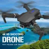 Simuladores Novo Mini Drone Profissional 4K HD Câmera Dobrável Pro Quadcopter WIFI FPV Grande Angular Altura Fixa RC Helicóptero Para Crianças Brinquedos X0831