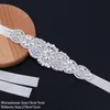 Belts NZUK Bridal Belt Wedding With Crystal Diamond Wedding Dress Accessories Belt Sash 19cm-89cm Belt Sash For Women 230831