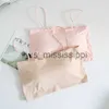 Autres articles de beauté de santé Été Femmes Sling Tube Top Soutien-gorge sexy Femmes Sous-vêtements Push Up Soutien-gorge sans couture Ice Silk Wrap Lingerie Crop Top X0831