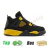 Black Cat 4s Kids Designer Shoes Jumpman 4 Kid Basketball Shoe Oreo Bred Fire Red Yellow Thunder j4s boys girls Sports Sneakers Pink Military childrens Trainers