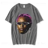 Herren T-Shirts Rapper Young Thug Grafikdruck T-Shirt Männer Frauen Mode Hip Hop Kleidung T-Shirt Sommer Casual Kurzarm T-Shirts Übergroß T230831