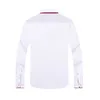 Mens Casual Shirts Springfall Mens Slim Fit Long Sleeve Shirts Free Iron Chinese Double Collar Trend White Fashion Business Shirt 230831