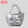 Sac à main à carreaux en coton spatial à la mode et minimaliste pour femme, sac à bandoulière simple en coton doux, petit sac léger et polyvalent 230831