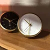 Tafelklokken Kleine metalen klok Europese woondecoratie Nachtkastje Alarm Bureauhorloge Vintage Retro Kinderkamer