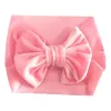 Nouveau bandeau de bébé en velours doré Turban gros nœud papillon bébé fille bandeaux pour nouveau-né arc bandeau de cheveux enfants enfants tête enveloppement accessoires de cheveux