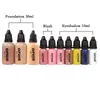 Foundation OPHIR 10 Bottles Airbrush Makeup Inks Set with 3 Colors Air 2x Blush 5x Eyeshadow for Face Paint Salon 230830