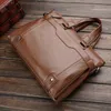 Aktentaschen 2023 Männer Aktentasche Mode männer beutel PU Leder Taschen Business Marke Männliche Handtaschen laptop Hohe Qualität 230830