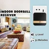 Videodörrtelefoner Universal 433MHz Wireless WiFi Smart Doorbell Chime inomhus Musikmottagare 52 Melodier 4 nivåer Volym för dörrklockor 230830