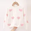 Pullover Autumn Winter Baby Toddler Clother Girls Sweat -Sweater Sweater Cardigan Cardigan Long Sleeve Girls Coard Judt