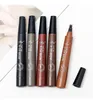 Eyebrow Enhancers TINT MY 4 TIP BROW Liquid Pencil Waterproof Microblading Fork Tip Fine Sketch Eye Brow Professional Pen 230831