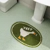 Tapis de salle de bain en forme de canard mignon, doux et amusant, pour baignoire, cuisine, paillasson Chic, décoration de chambre à coucher, HKD230829