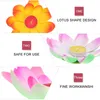 Candle Holders 5pcs Light- Double Layer Wishing Light Blessing Lamp Festival Banquet ( Mixed Color )