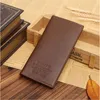 Wallets Mens Long Black Casual Leather Wallet Pockets Card Clutch Bifold Purse PU Synthetic Fashion Holder