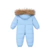 Donsjas Babykleding Winter 90% Witte Eend Jas Voor Meisje Jongen Bovenkleding Sneeuwkleding Kinderkleding Baby Overjas Snowsuit Park