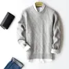 Men's Sweaters Thick Cashmere Pullover Men Sweater 2023 Autumn Winter Weaving Jumper Jerseys Hombre Robe Pull Homme Knitted 230831