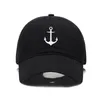 Ball Caps Anchor Embroidery Cotton Men Baseball Cap Fashion Women Hat Sport Visors Breathable Outdoor Sun Drop 230830