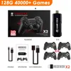 Contrôleurs de jeu Joysticks 42 Console de jeu 4K GD10 Stick HD Sortie TV 24G Double poignée Vidéo portable pour simulateurs 230830