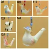 Wasservogelpfeife Keramik Ton Vogelpfeife Cartoon Kinder Geschenke Mini Tier Pfau Pfeifen Retro Keramik Handwerk Pfeife 831