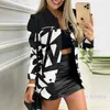 Jackor Womens Designer 2023 Autumn Winter Coats Ny långärmad dragkedja färgad tryckpolo -stil pendlare små kappa 7 färger